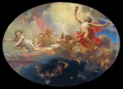 The Triumph of Day over Night Preceded by Dawn by Antoni Caba